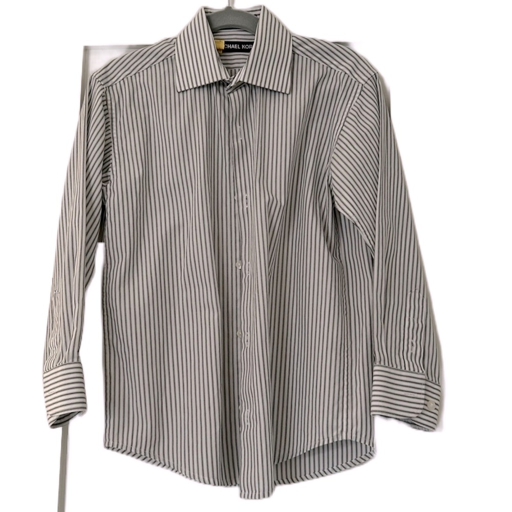 Michael Kors boys button up dress shirt. Size 8